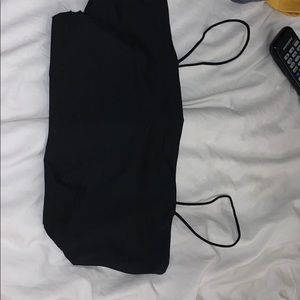 Black Crop Top